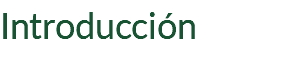 Introducción